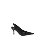 Magda Butrym Low slingback pumps in croco-embossed leather