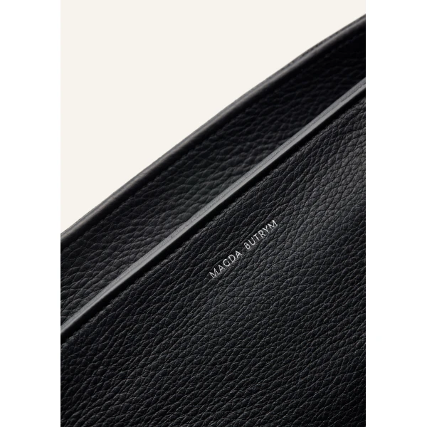 Maya bag in black leather - Image 3