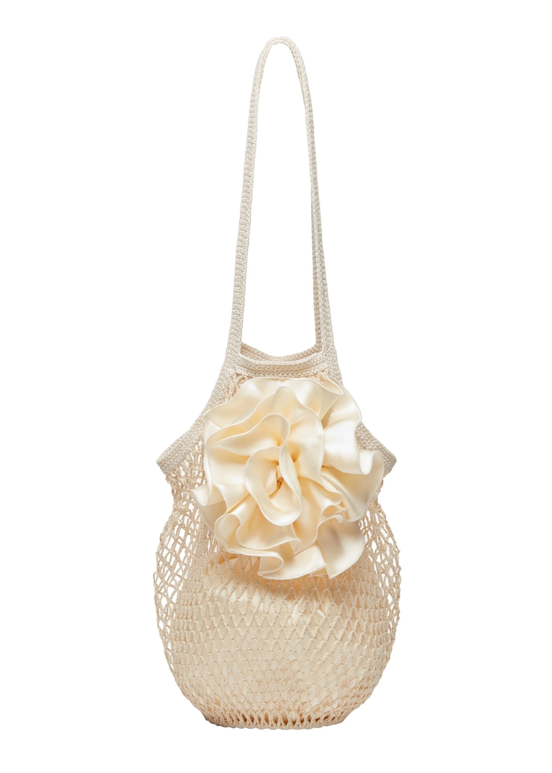 Magda Butrym Medium Devana bag in cream | Luxury Shoes Magda Butrym Medium Devana bag in cream