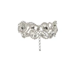 Magda Butrym Mixed-cut crystals choker necklace in silver