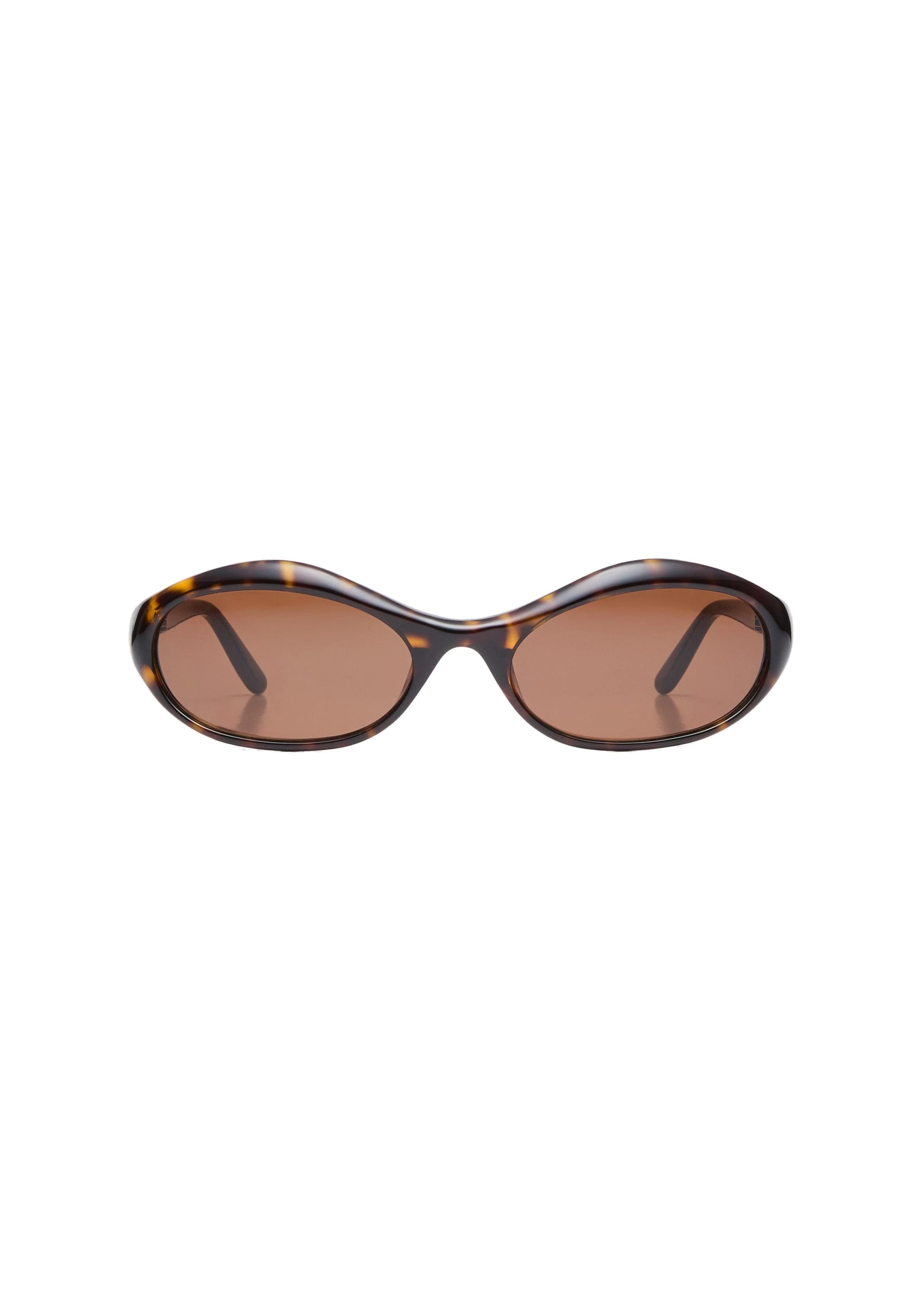 Magda Butrym Oval sunglasses in brown | Luxury Shoes Magda Butrym Oval sunglasses in brown