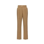 Magda Butrym Pleated tapered trousers in beige
