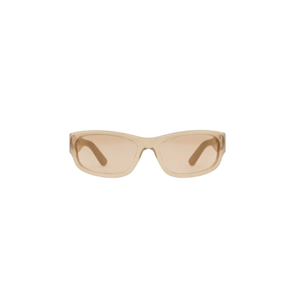 Magda Butrym Rectangular sunglasses in beige
