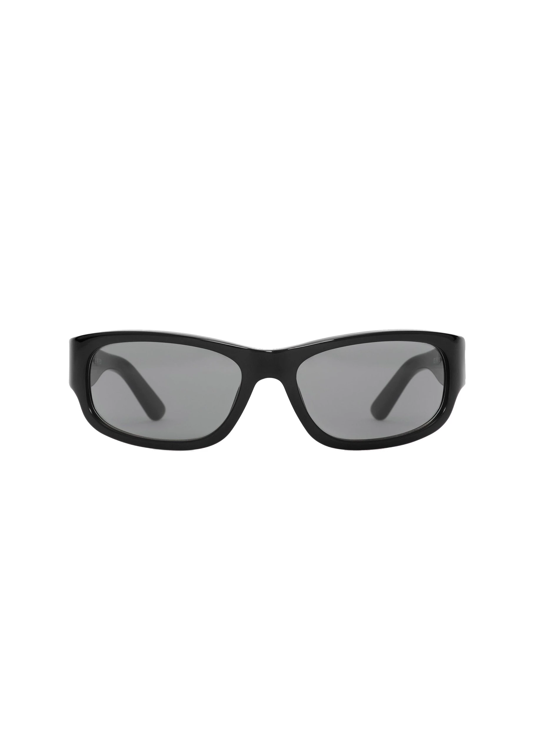 Magda Butrym Rectangular sunglasses in black | Luxury Shoes Magda Butrym Rectangular sunglasses in black
