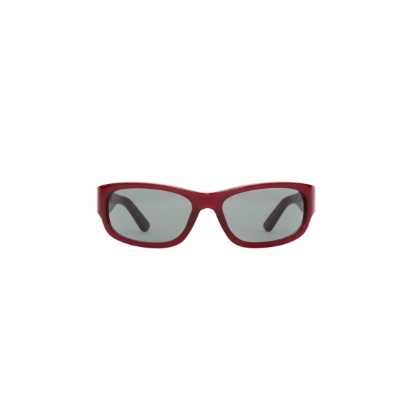 Magda Butrym Rectangular sunglasses in burgundy
