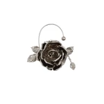 Magda Butrym Rose ear cuff in silver