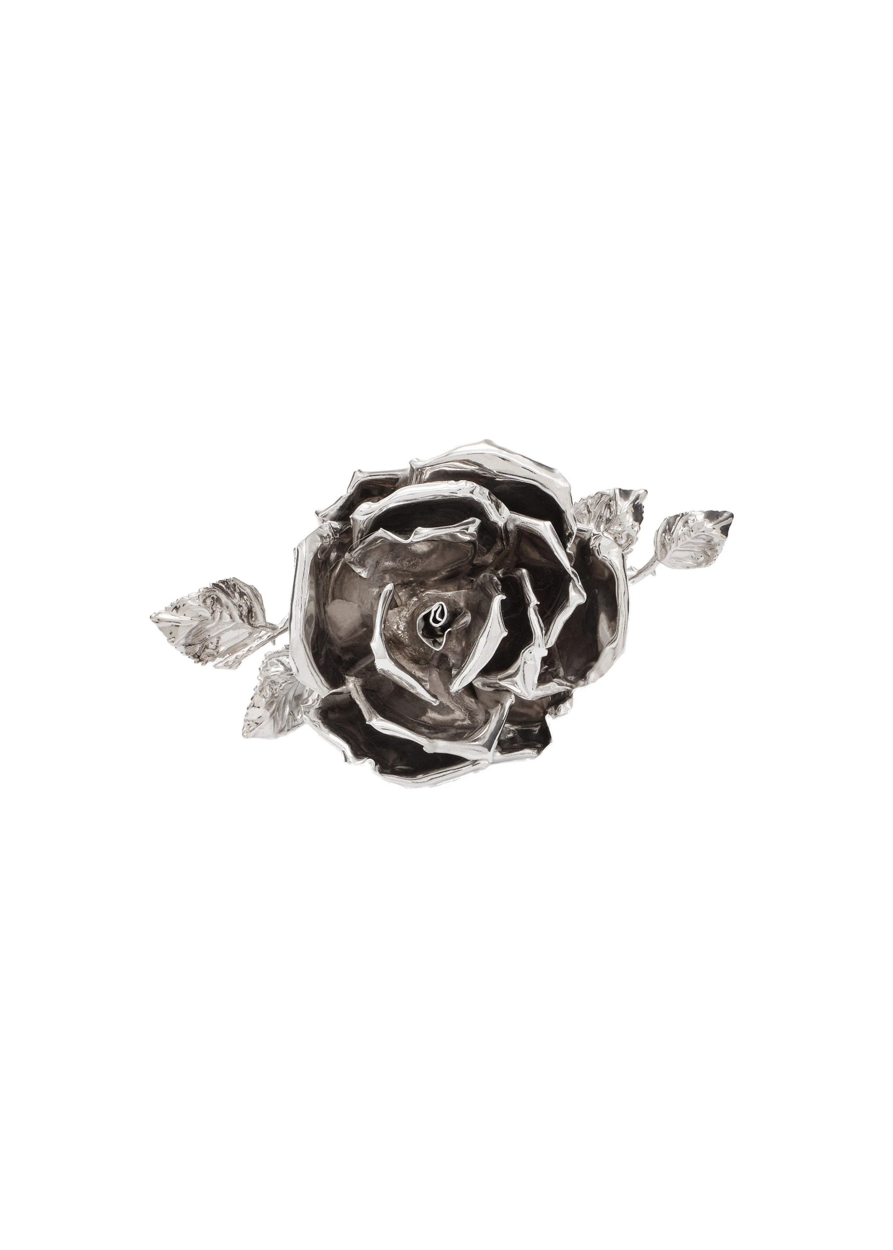 Magda Butrym Rose ring in silver | Buy Designer Jewellery at Luxury Shoes Magda Butrym Rose ring in silver
