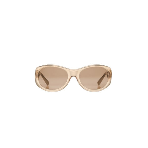 Magda Butrym Round sunglasses in beige