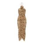 Magda Butrym Ruched halterneck flower dress in beige floral print