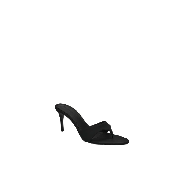 Scuba thong sandals in black - Image 2