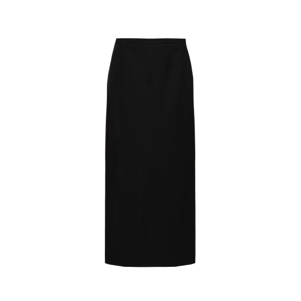 Seamless pencil skirt in black