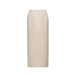 Magda Butrym Seamless pencil skirt in cream