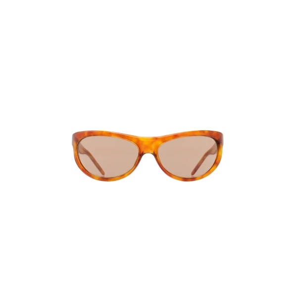 Magda Butrym Semi-round sunglasses in amber
