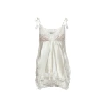 Magda Butrym Silk lace-trim camisole in ivory