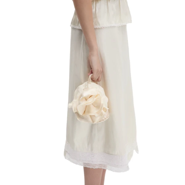 Small Devana bag in cream - Image 3