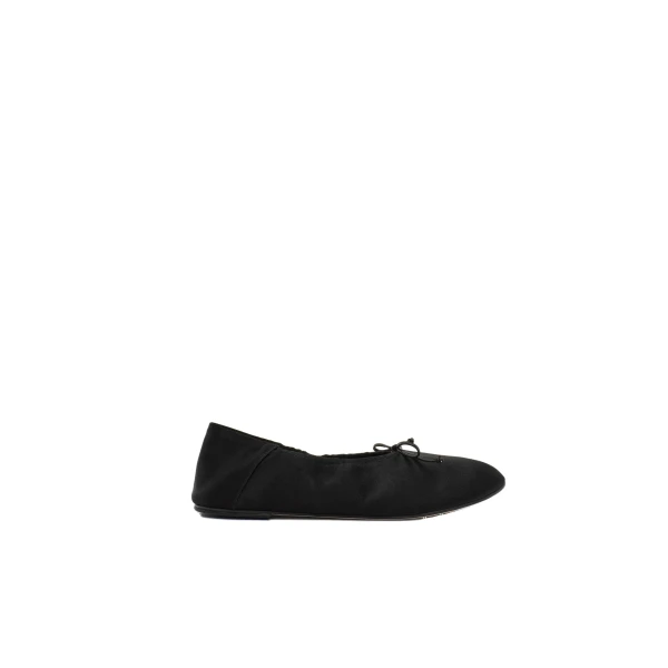Magda Butrym Soft ballet flats in black satin