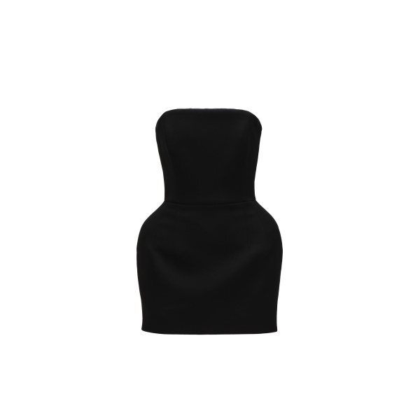 Magda Butrym Strapless mini dress in black