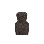 Magda Butrym Strapless mini dress in brown