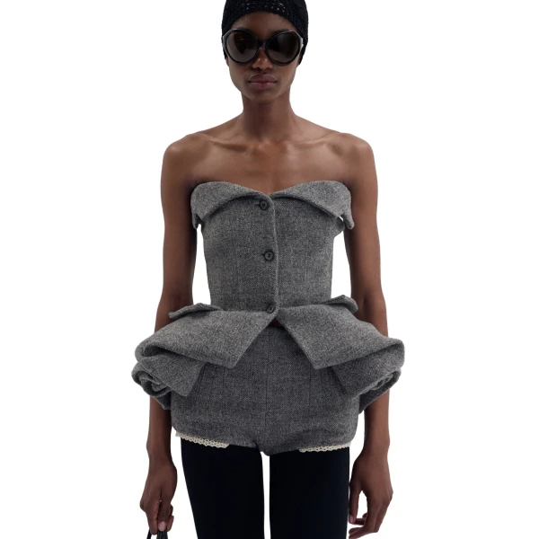 Magda Butrym Grey Tops