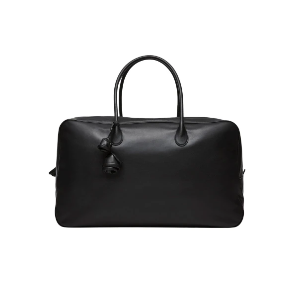 Travel Brigitte bag in black leather