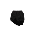 Magda Butrym Twisted bubble mini skirt in black