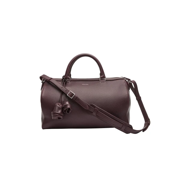 Magda Butrym Varsovia bag in burgundy leather