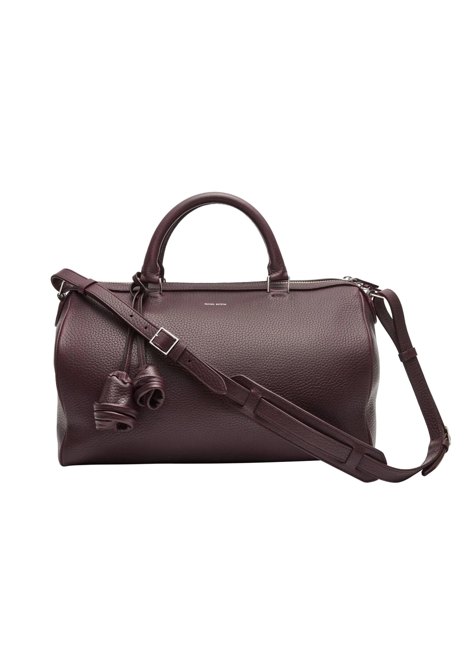 Magda Butrym Varsovia bag in burgundy leather | Luxury Shoes Magda Butrym Varsovia bag in burgundy leather