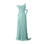 Marmar Halim Asymmetrical Chiffon Dress