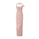 Marmar Halim Asymmetrical Taffeta Dress