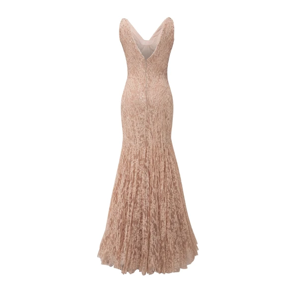 pink lace dress
