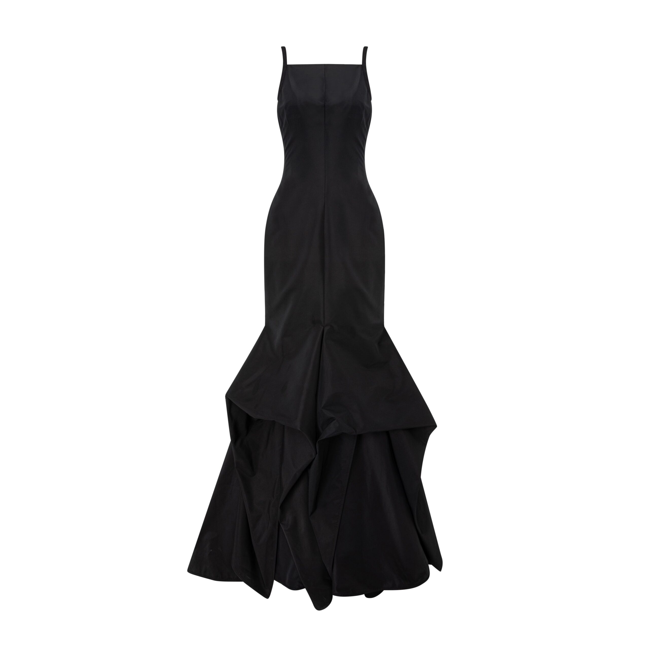 Marmar Halim Fish-Cut Taffeta Dress Marmar Halim Fish-Cut Taffeta Dress