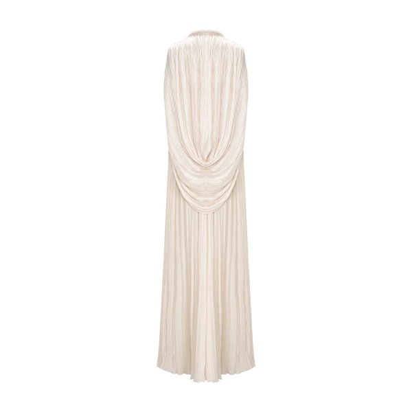 Hand Pleated Silk Cape