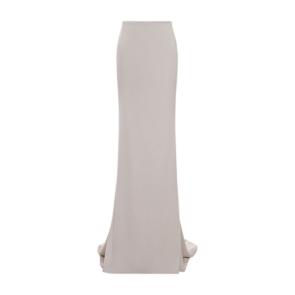Marmar Halim Long Satin Skirt