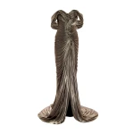 Marmar Halim Off-Shoulder Draped Satin-Like Gown With Slit