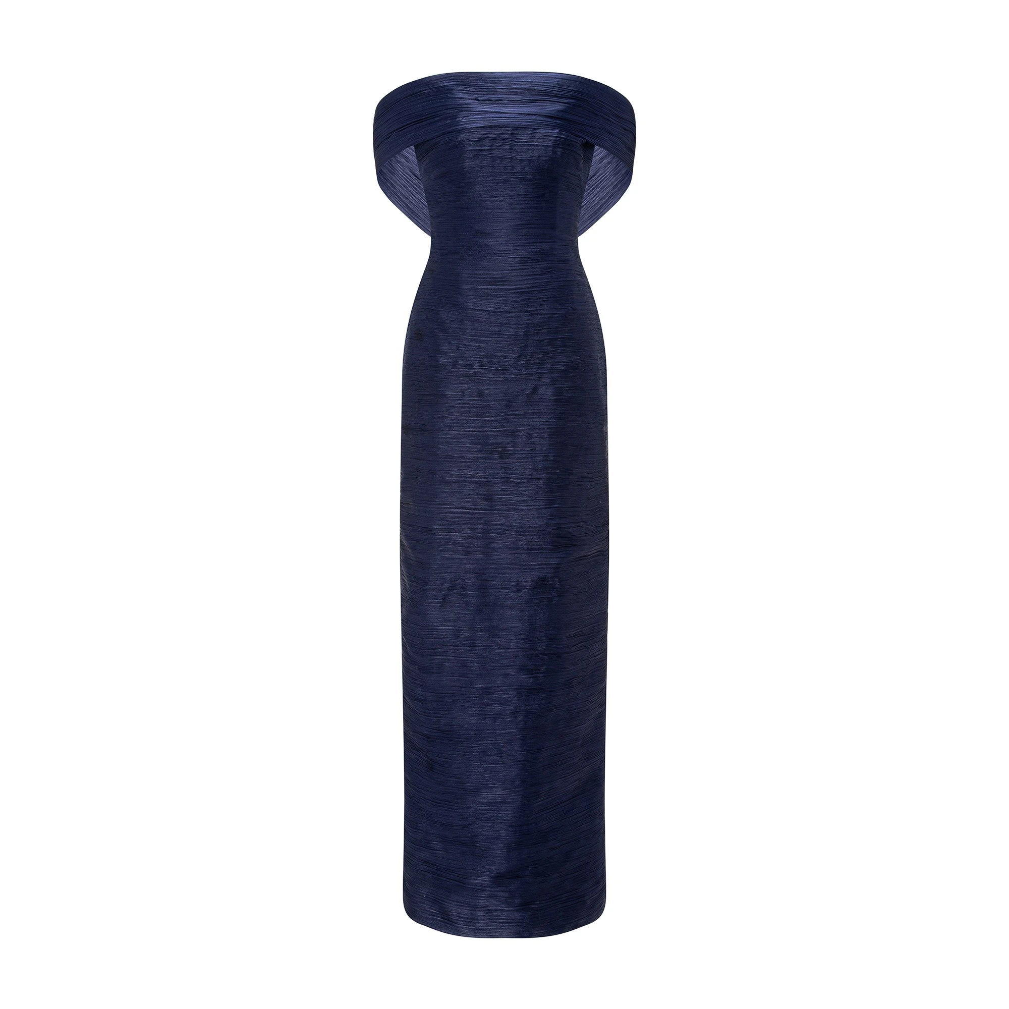 Marmar Halim Off-Shoulder Pleated Silk Dress Marmar Halim Off-Shoulder Pleated Silk Dress