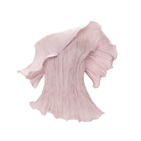 ivory taffeta top