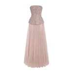 Marmar Halim Pleated Silk-Tulle Skirt