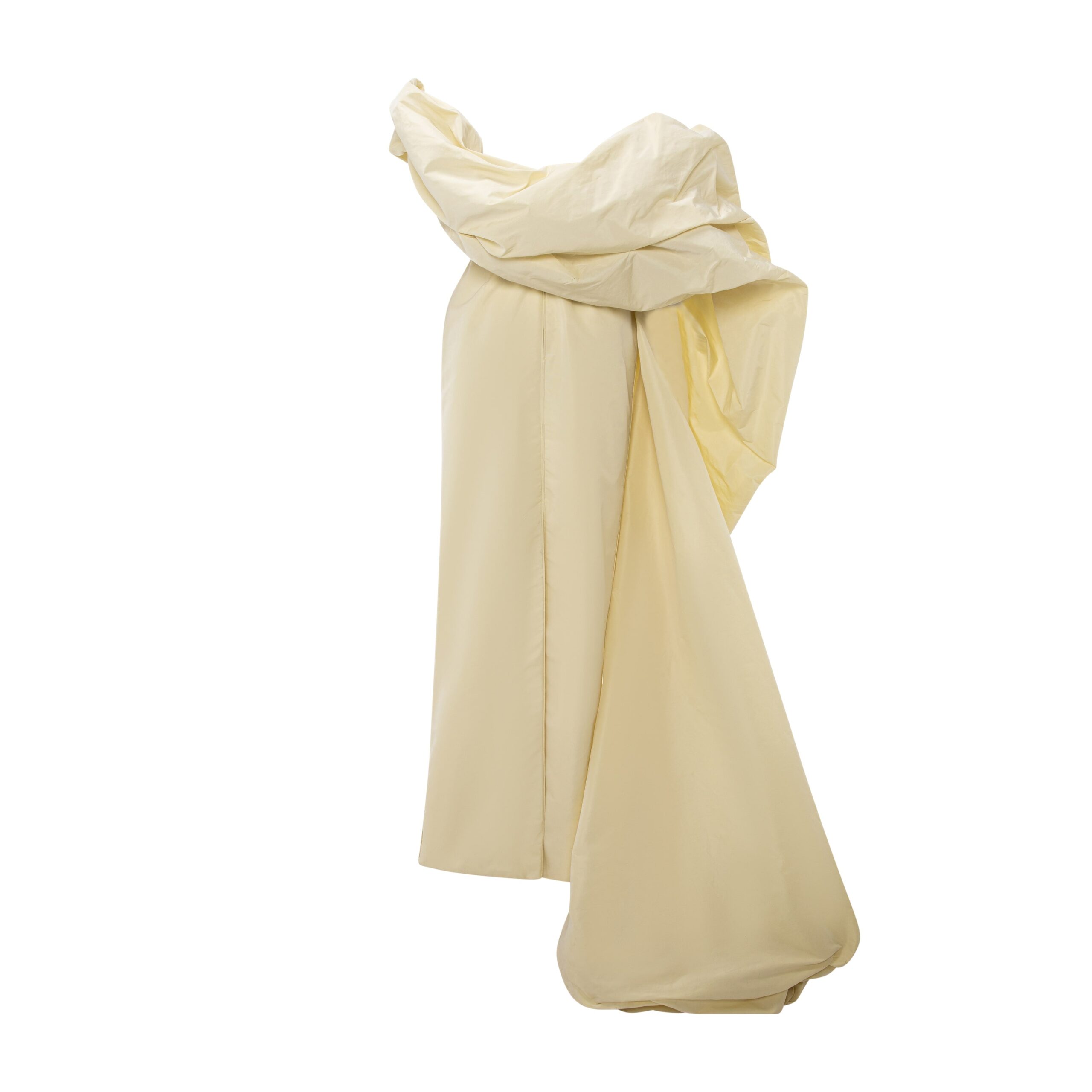 Marmar Halim Pleated Taffeta Cape Marmar Halim Pleated Taffeta Cape