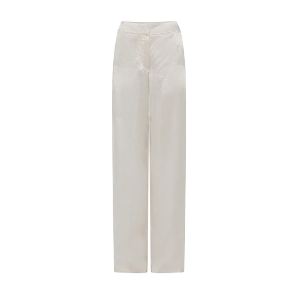 Satin Straight Cut Pants