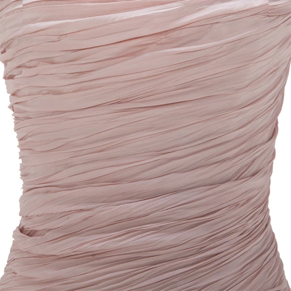 pink taffeta dress
