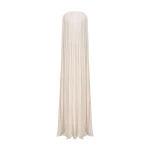 Marmar Halim Strapless Hand Pleated Silk Dress