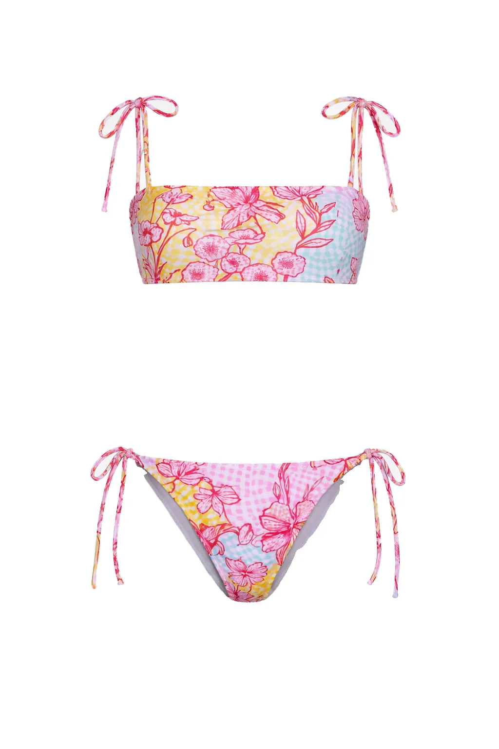 Mary Katrantzou Andress Bikini Tutifruti - Beachwear - British Romantic Luxury at Luxury Shoes Mary Katrantzou bikini