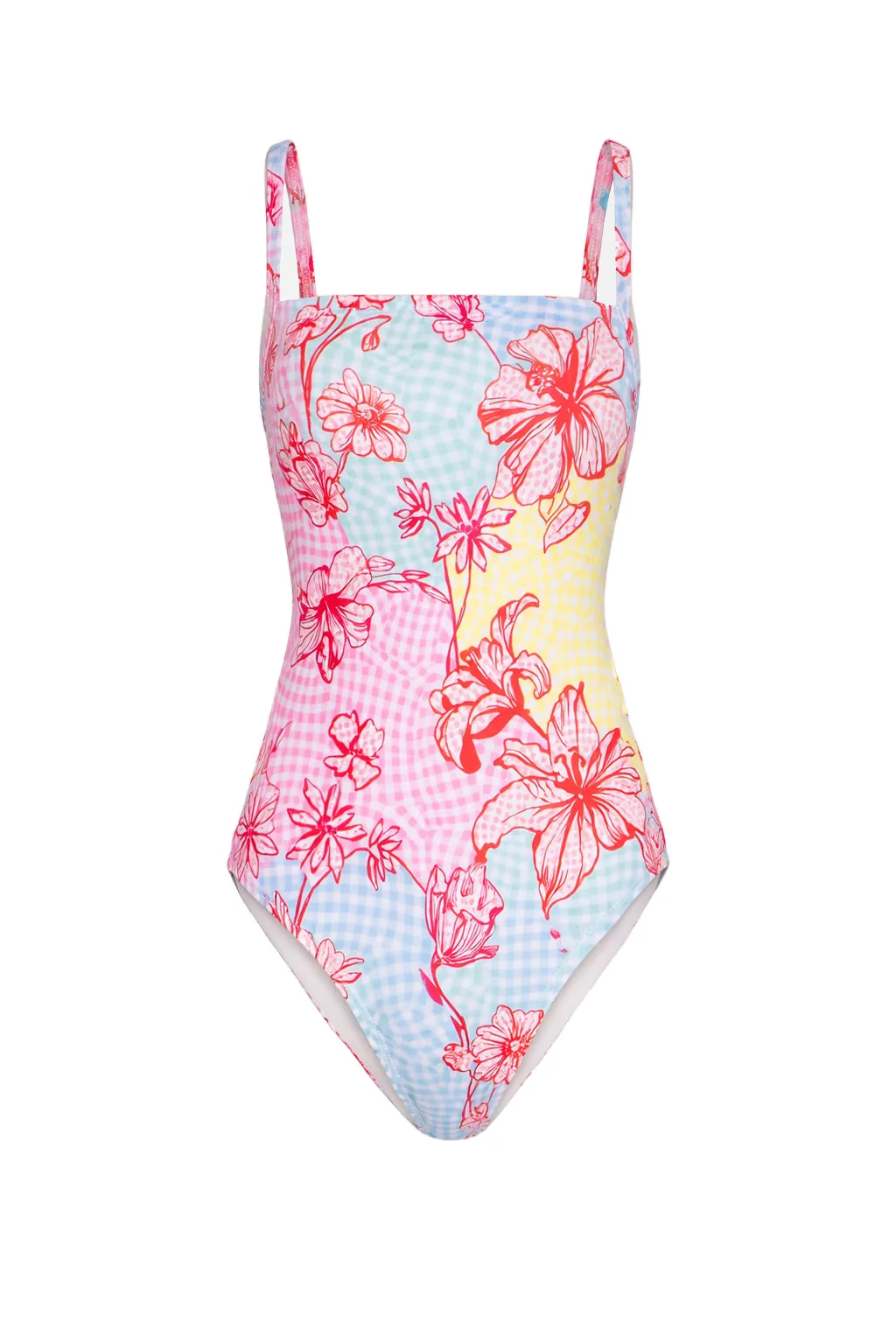 Mary Katrantzou Aprici Swimsuit Tutifruti - Beachwear - British Romantic Luxury at Luxury Shoes Mary Katrantzou swimsuit