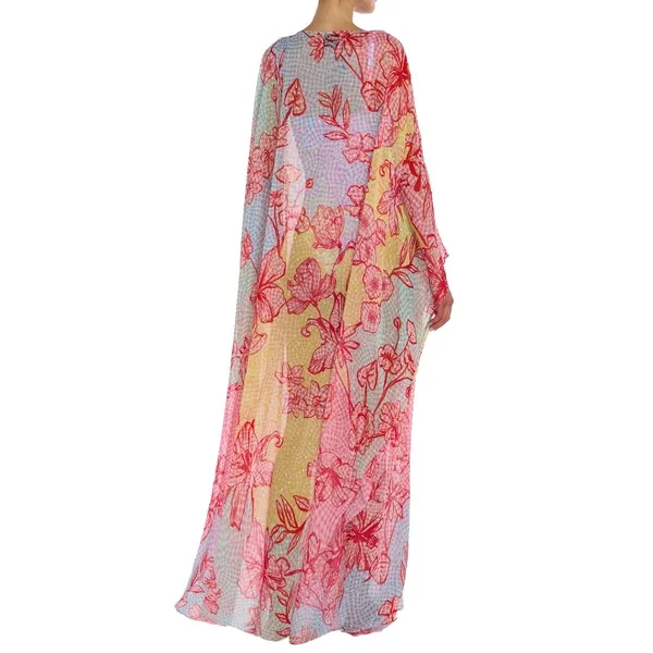 print kaftan and Mary Katrantzou SS26