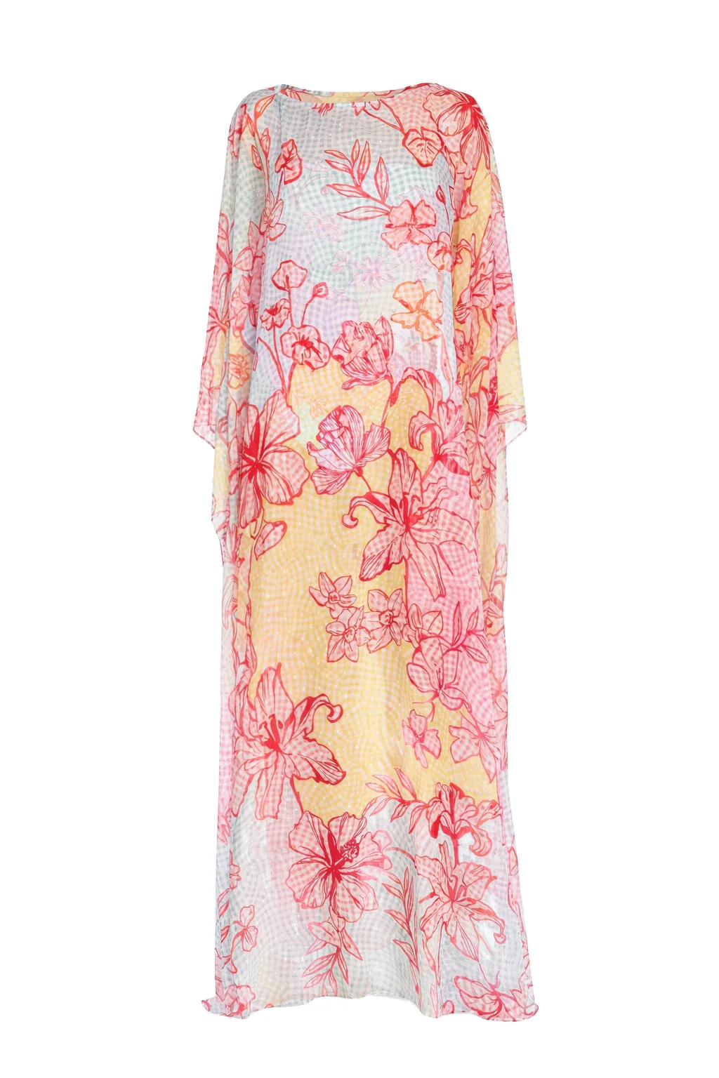 Mary Katrantzou Auri Kaftan Tutifruti - Kimono - British Romantic Luxury at Luxury Shoes Mary Katrantzou kaftan
