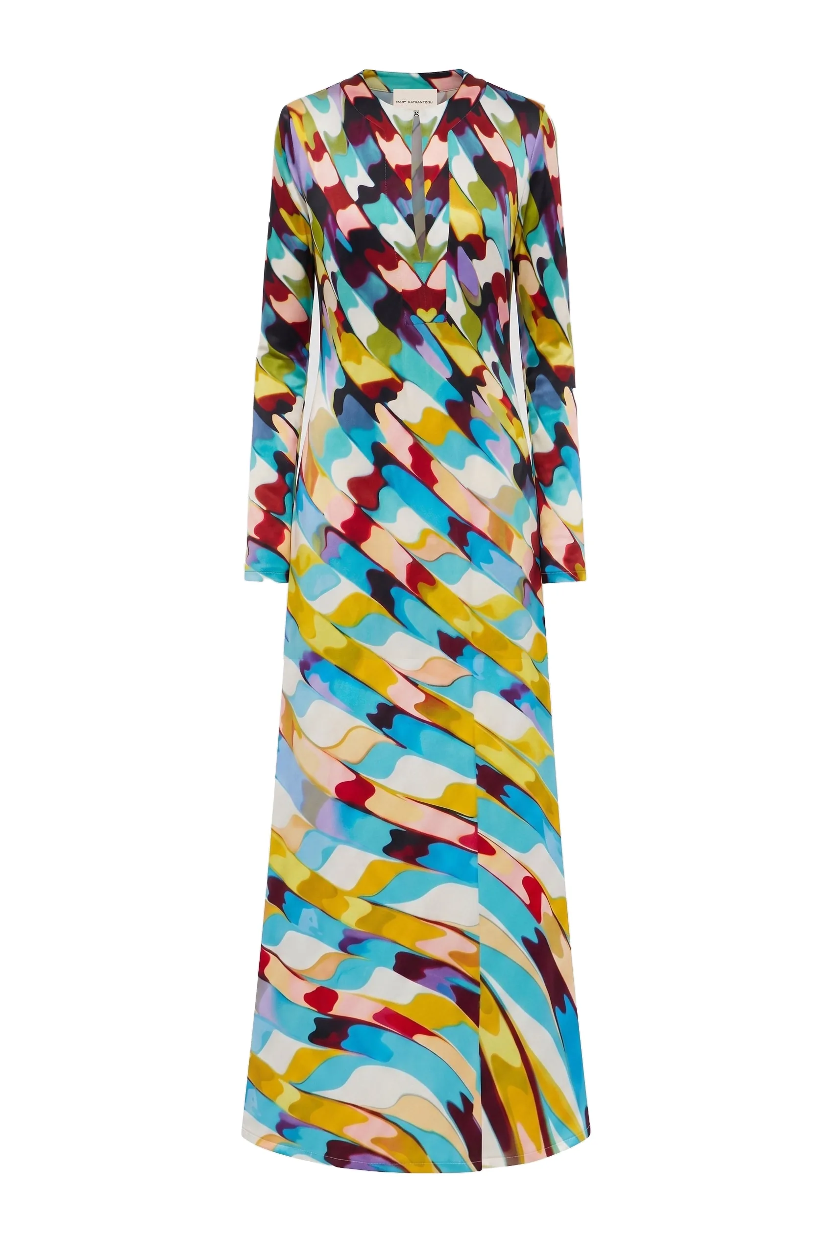 Mary Katrantzou Carrington Kaftan Reticello Primrose - Kimono - British Romantic Luxury at Luxury Shoes Mary Katrantzou kaftan
