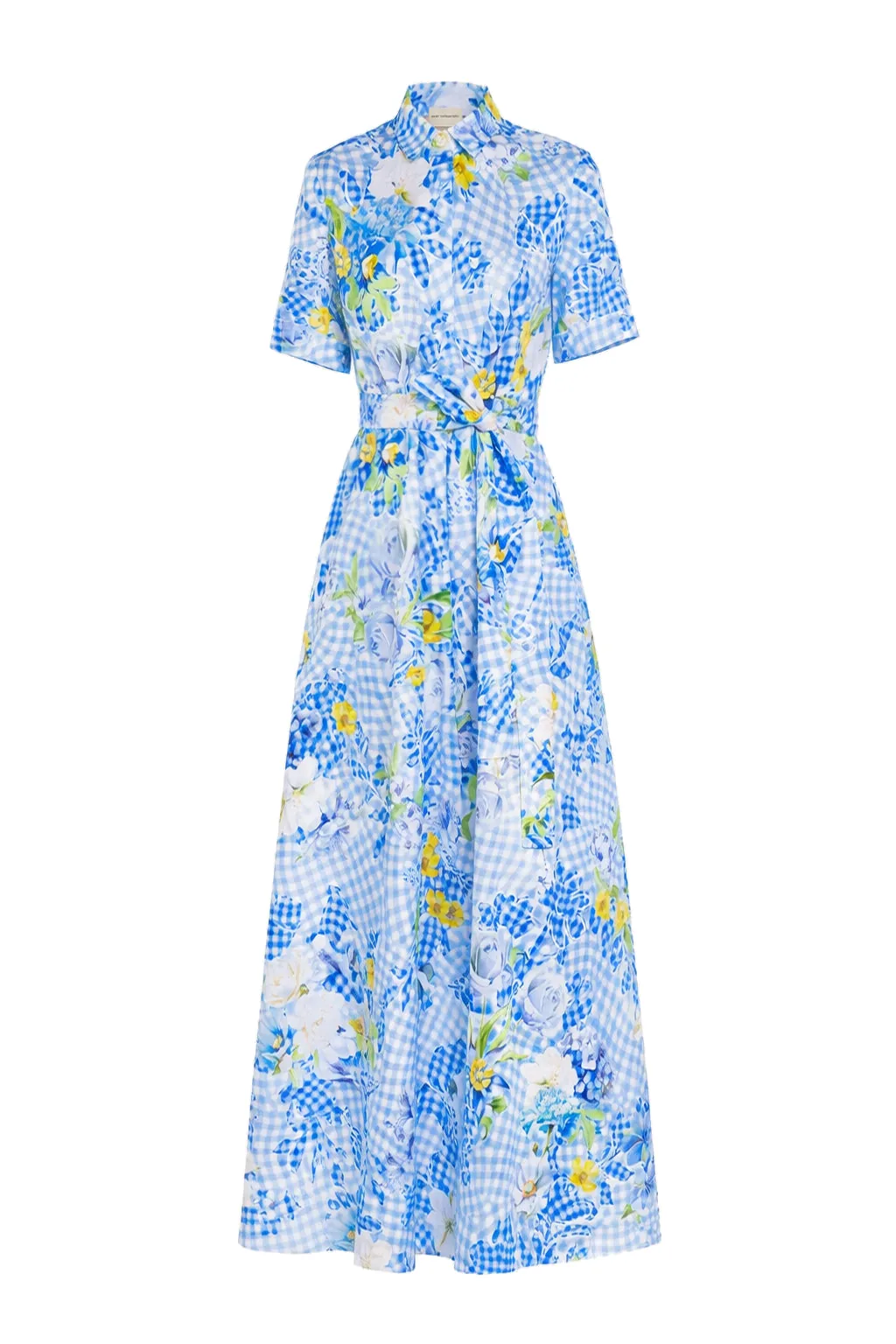 Mary Katrantzou Como Dress Fleur Blueberry - Dresses - British Romantic Luxury at Luxury Shoes Mary Katrantzou dress
