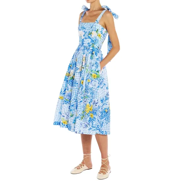 Mary Katrantzou Fleur Blueberry