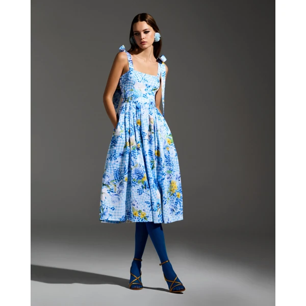 Mary Katrantzou Fleur Blueberry