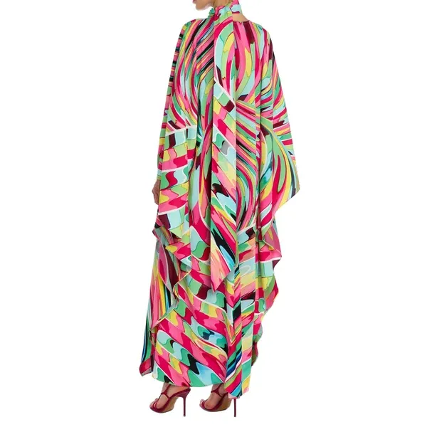 print kaftan and Mary Katrantzou SS26